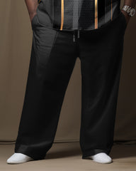 Big Guys Aurora Gradient Print Long Sleeve Walking Set