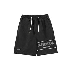 Plus Size Athletic Street Style Shorts
