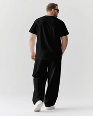 YOU CAN Slogan T-shirt & Pants Set