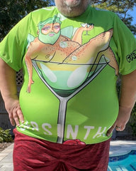 Oversized Polyester Short Sleeve T-Shirt