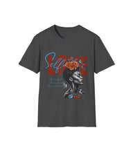 Women's Plus Size Black Culture Round Neck Short Sleeve T-Shirt