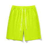 Men's Big Size Solid Color Summer Athletic Shorts
