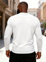 Big & Tall Men's Marine Corps 250 Anniversary Printed Long Sleeve Tee