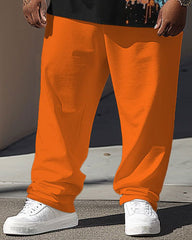 Street Casual Graffiti Alphabet Print Large Men's Set