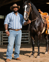 Plus Size Men's Western Style Vintage Plaid Long Sleeve Shirt Trousers Suit