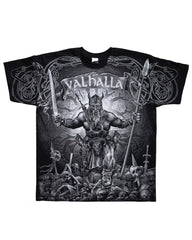 Big Man Viking Warrior Print Tee