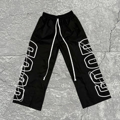 Plus Size Men's Daily Casual Sports Rebel Runners Pants