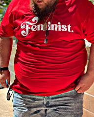 Feminist Letter Printed T-shirt