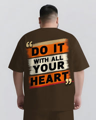 Do It with All Your Heart 2-Piece T-shirt Set