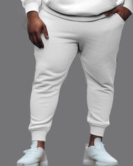 Couple Large Size Outfit KING QUEEN Letter Printing Hoodie Set