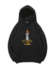 Hope's Candle Oversized Cotton Hoodie