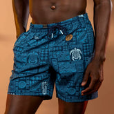 Big & Tall Men's Hawaii. Tahitian Tapestry Holiday Shorts