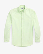 100% Cotton-Fruit Green Men's Long Sleeve Shirt