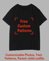 Customized Big and Tall T-shirt (You Can Upload Pictures, Text, Logo, Etc. To Customize Your Interesting T-shirt)