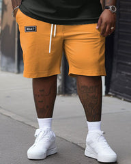 Street Casual Hi Letter Print Large Men's Suit