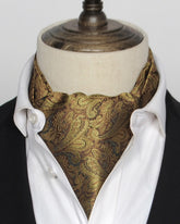 British Vintage Suit Silk Scarf Shirt Collar Scarf