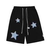 Big & Tall Guy’s Stars Printed Sports Street Style Shorts