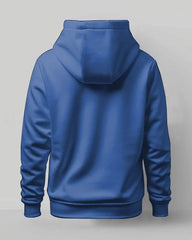 Men's Large Size Casual Street Solid Color Zipper Hoodie