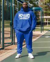 Men's Big & Tall Howard University Hoodie and Sweatpants Two Piece Set