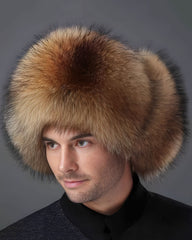 High-Quality Faux Mink Thickened Warm Adjustable Outdoor Hat