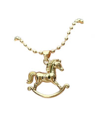 18K Gold-plated Horse Element Series Multi-style Necklace