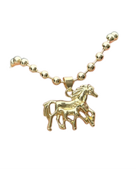 18K Gold-plated Horse Element Series Multi-style Necklace