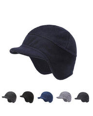 Fleece Short-brimmed Cap Warm Windproof Hat