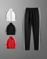 S-6XL Plus Size Casual Sports Suit Two-piece Set