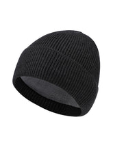 Simple All-match Thickened Knitted Wool Hat