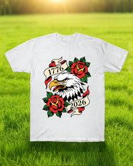 250 Anniversary Of The Founding Of The United States White T-shirt