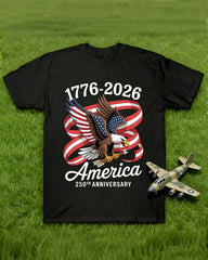 250 Anniversary Of The Founding Of The United States Eagle American Flag July 4, 2026 T-shirt
