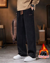 🔥Christmas 50% Off Exclusive ✨Big & Tall Men's Corduroy Straight Thickened Pants M-5XL