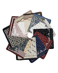Cashew Flower Square Decorative Scarf Dual-use Headscarf