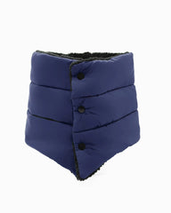 Autumn And Winter Outdoor Anti-splashing Water Plus Velvet Button Down Scarf