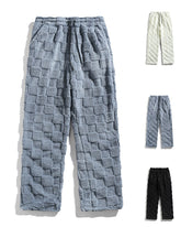 Big & Tall Men's Mao Mao Square Warm Straight Pants S-3XL