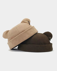 Street Fashion Men Bear Ears Hoop Hip Hop Hat