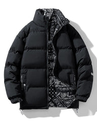 Big & Tall Men's Double-sided Cotton-padded Jacket Camouflage Winter Coat For Men And Women New Thickened Cotton-padded Jacket Korean Fashion Cotton-padded Jacket Cross-border S-4XL