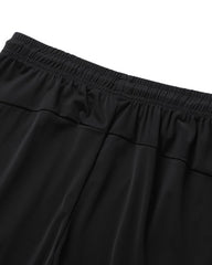 Men's Ice Silk Pants Capri Pants Sports Shorts Summer Stretch Air Conditioning Pants Breathable Loose Trendy All-match Large Size Pants