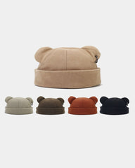 Street Fashion Men Bear Ears Hoop Hip Hop Hat