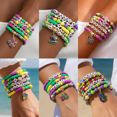 Brazil Carnival Multi-layer Party Set Bracelet