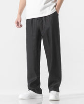 Big & Tall Men's Linen Ultra-thin Breathable Trousers M-5XL