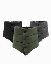 Autumn And Winter Outdoor Anti-splashing Water Plus Velvet Button Down Scarf