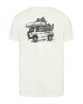 100% Cotton-White Corsage Print Men's Plus Size Short Sleeve T-Shirt