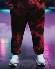 Men's Vintage Los Angeles 23 Print Hoodie Set