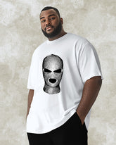 100% Cotton-Simple Headgear Case Men's Loose Big & Tall Short-sleeved T-shirt