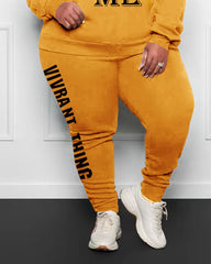 Women's Plus Size Unapologetically Me Hoodie Set