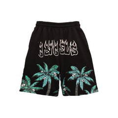 Plus Size Athletic Street Style Shorts