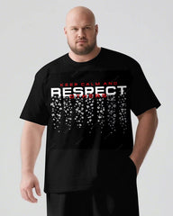KEEP CALM AND RESPECT OTHERS SLOGAN T-shirt Set