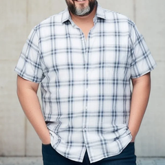 Plus Size Beach Vacation Style Men's Shirts