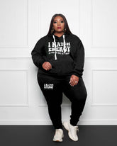 Women's Big & Tall I Match Energy Hoodie Set | Biggmans